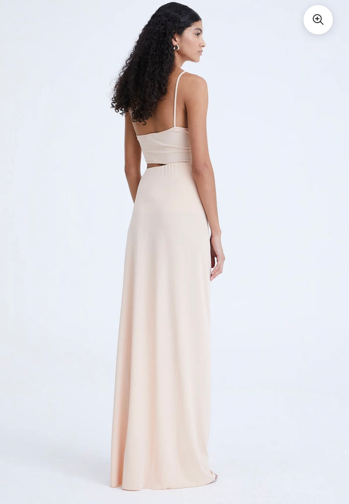 L.Dress in Fluid jersey +EMB