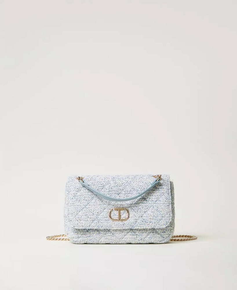 Mittelgroße Umhängetasche „Audrey“ aus Jacquard