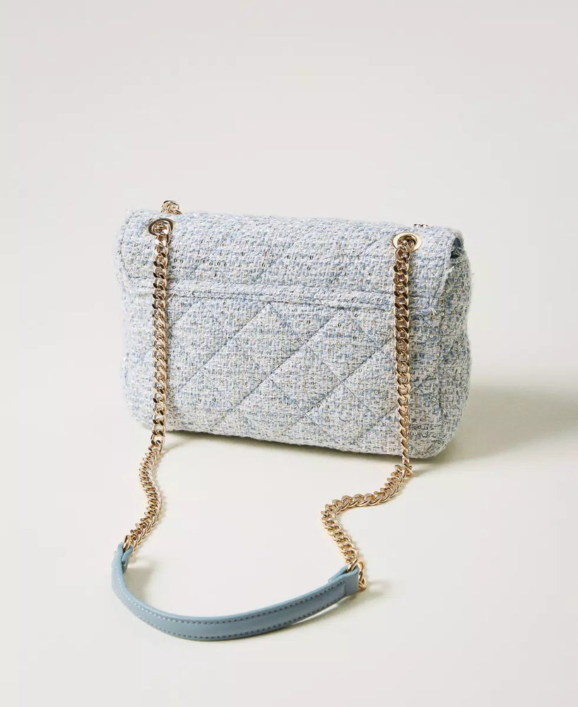 Mittelgroße Umhängetasche „Audrey“ aus Jacquard