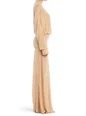 Maxikleid mit Schwanenmotiv