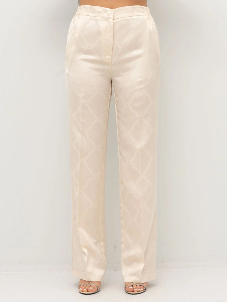 Hose aus „Oval T“-Jacquard Zur Wunschliste hinzufügen