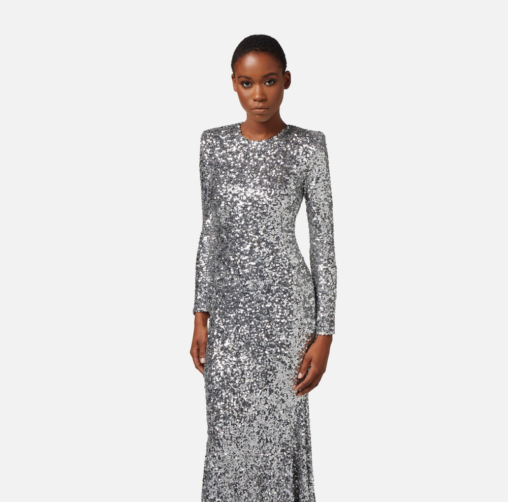 Red Carpet-Kleid aus Pailletten