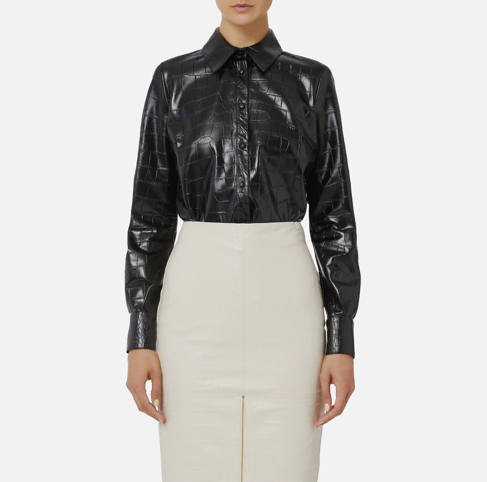 Camicia con stampa cocco