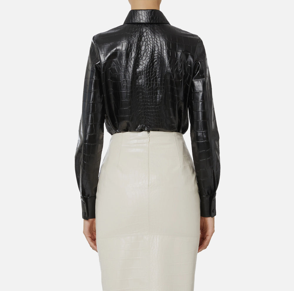 Camicia con stampa cocco