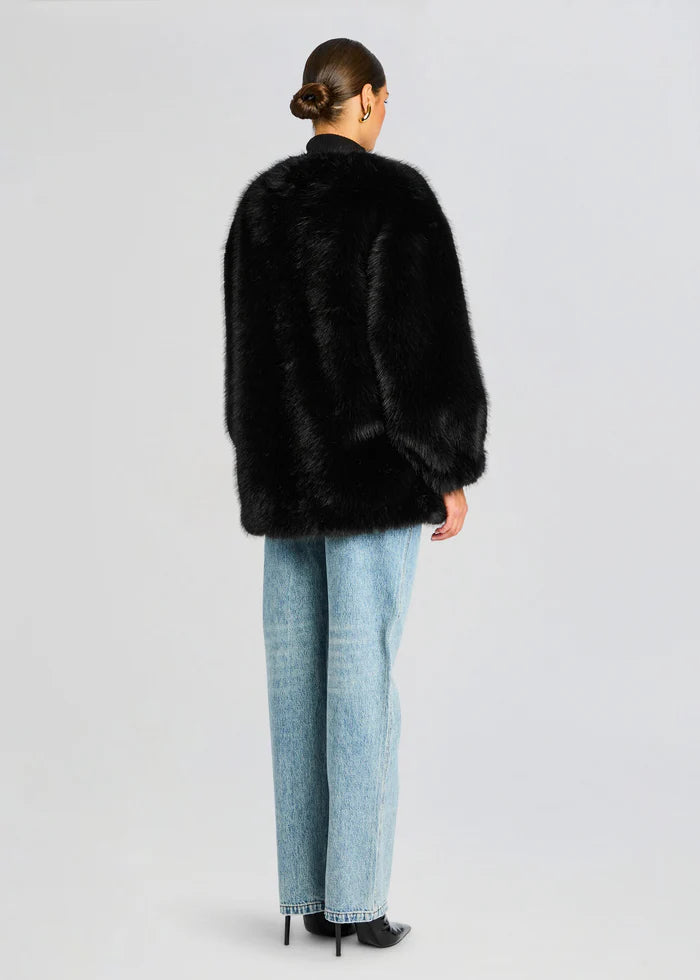HEIRESS FAUX FUR JACKET