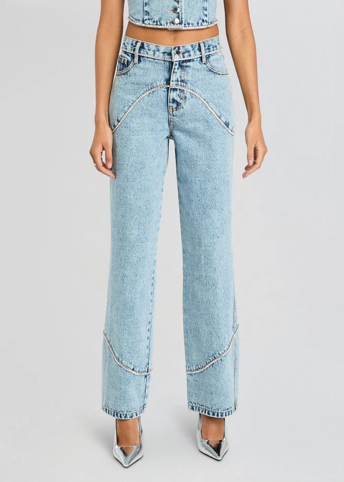 IZZIE EMBELLISHED JEAN