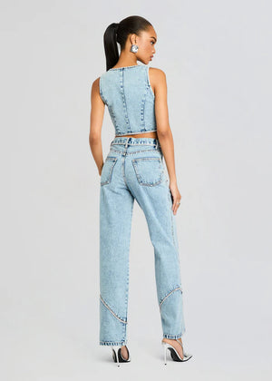 IZZIE EMBELLISHED JEAN