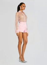 AUBRIELLA EMBELLISHED SHIRT