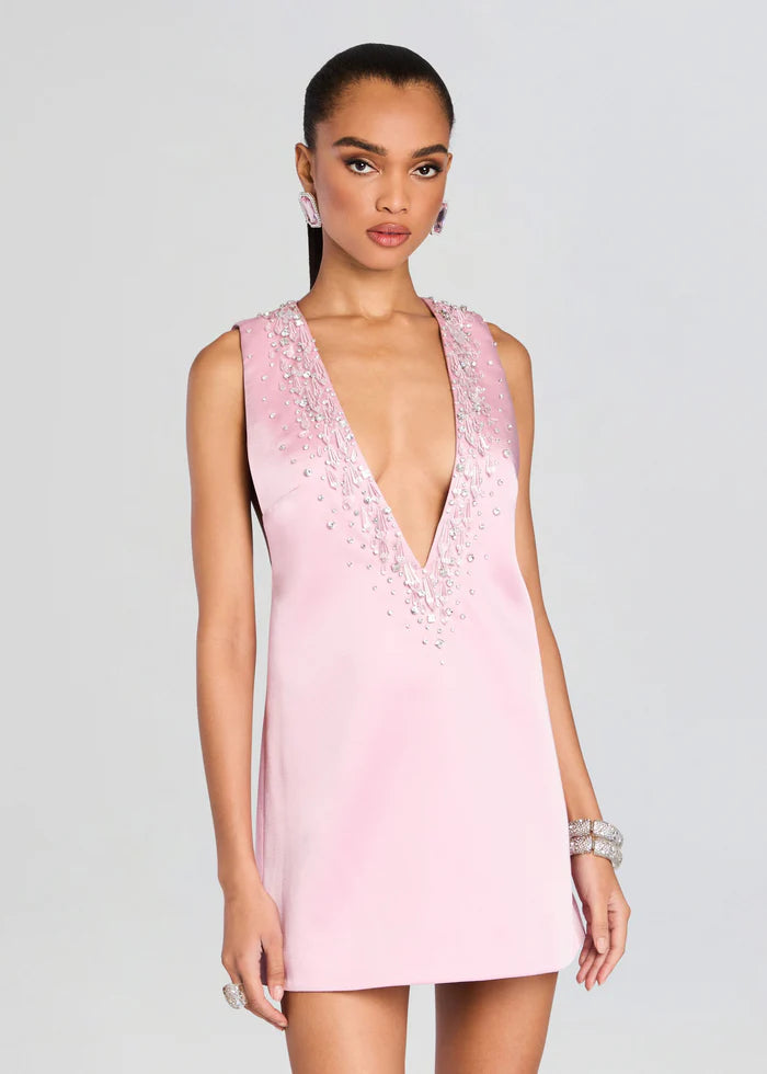 MAISY EMBELLISHED DRESS