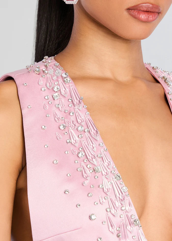 MAISY EMBELLISHED DRESS