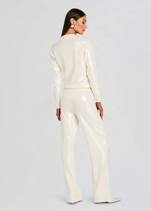 NATALIA SEQUIN KNIT PANT