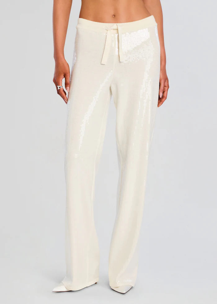 NATALIA SEQUIN KNIT PANT