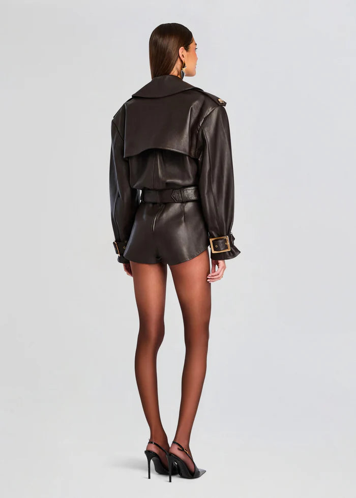 MALENE LEATHER JACKET