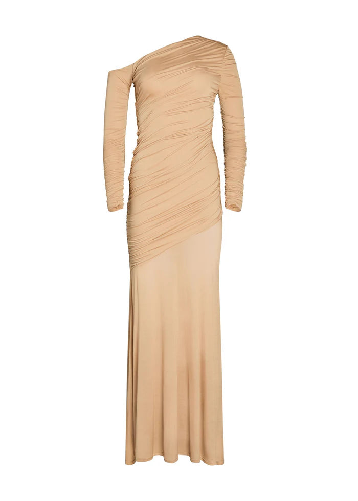 PERSEPHONE RUCHED MAXI DRESS