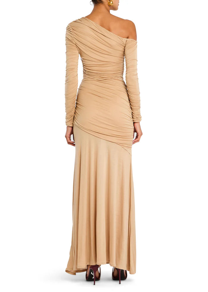 PERSEPHONE RUCHED MAXI DRESS