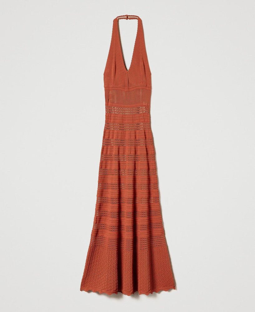 Knitted dress sunset canyon dark