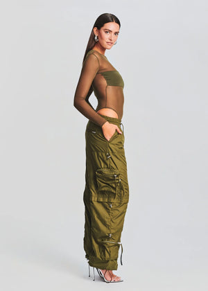ALBA RUCHED CARGO PANT