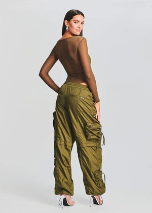 ALBA RUCHED CARGO PANT