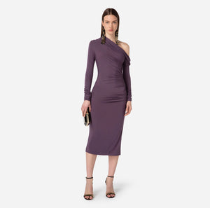 Asymmetrisches Kleid aus Jersey