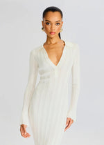 AZULA RIB KNIT MAXI DRESS