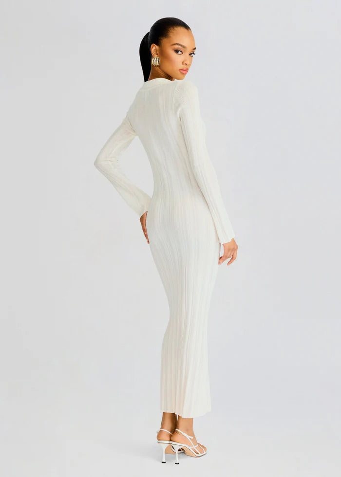 AZULA RIB KNIT MAXI DRESS