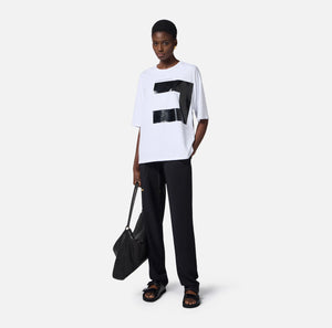T-Shirt aus Jersey mit Maxi-Logo