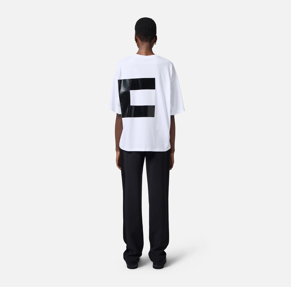 T-Shirt aus Jersey mit Maxi-Logo
