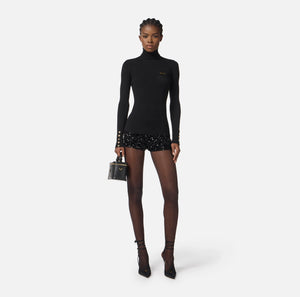 Shorts aus Pailletten