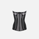 Bustier aus Tüll