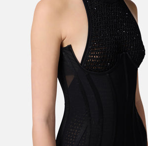 Bustier aus Tüll