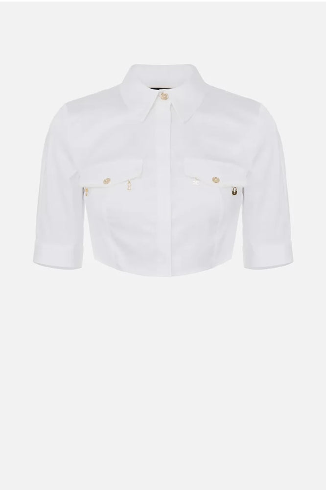 Cropped-Hemdbluse