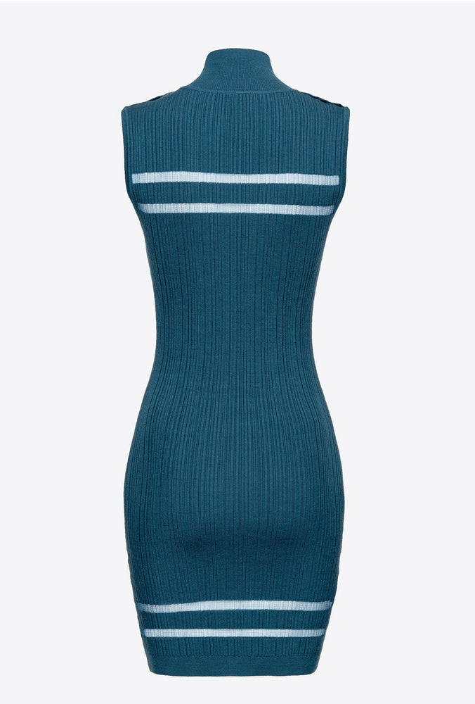 MINIKLEID MIT ROLLKRAGEN