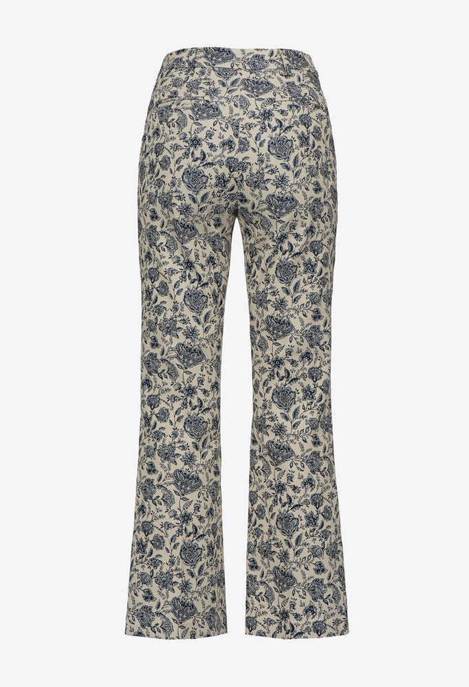 Geblümte Hose