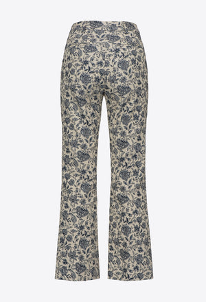 Geblümte Hose