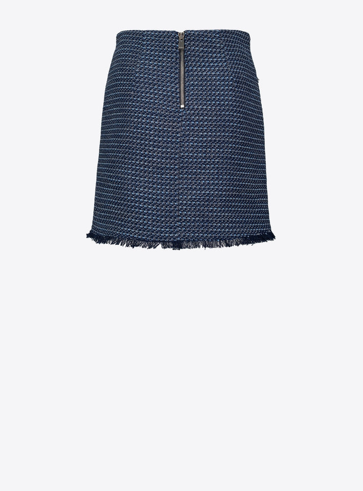 Minirock aus Tweed