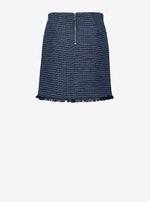 Minirock aus Tweed
