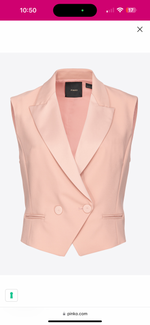 KURZE WESTE SATIN