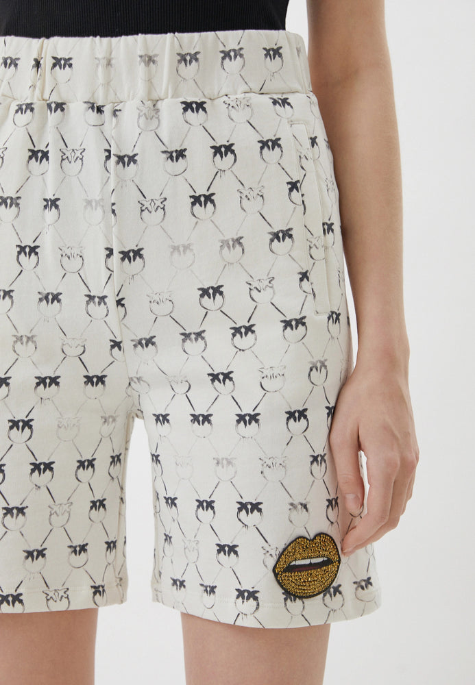 PINKO MONOGRAM SHORT