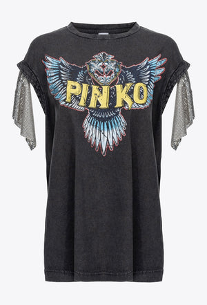 MAXI-T-SHIRT WING AND LOGO