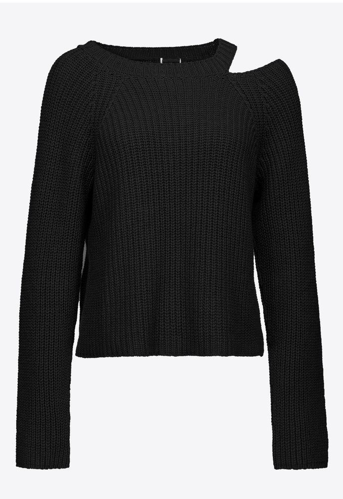 GERIPPTER PULLOVER AUS KASCHMIR