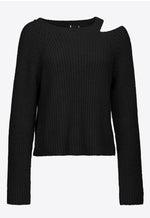 GERIPPTER PULLOVER AUS KASCHMIR