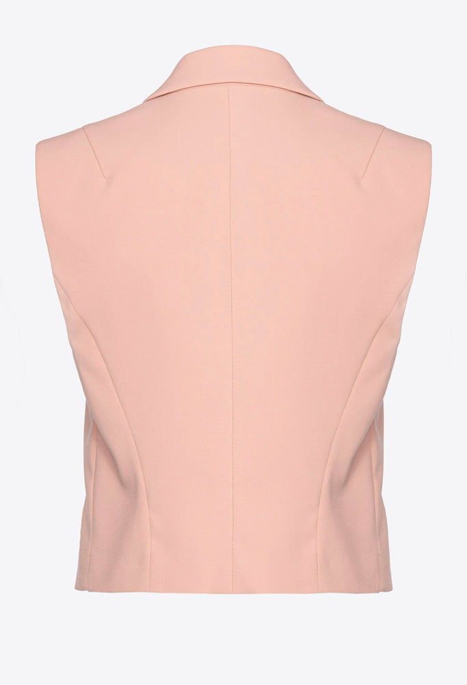 KURZE WESTE SATIN