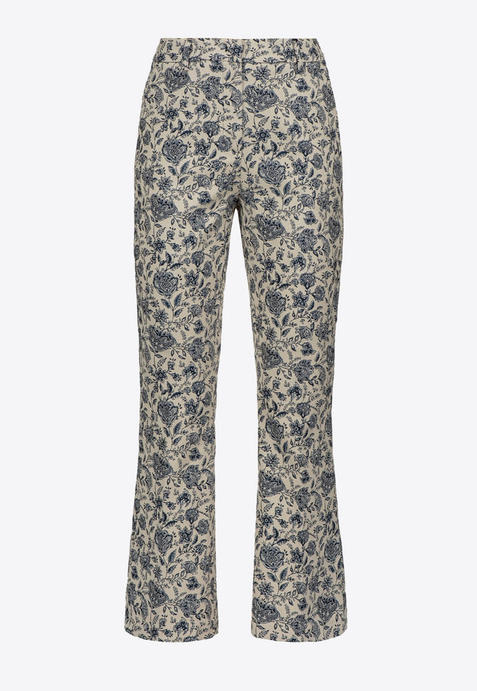 Geblümte Hose