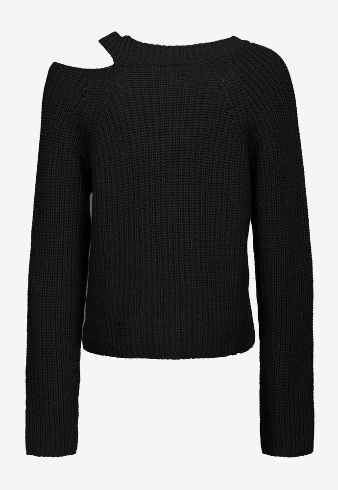 GERIPPTER PULLOVER AUS KASCHMIR