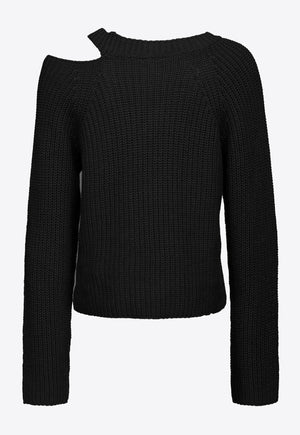 GERIPPTER PULLOVER AUS KASCHMIR