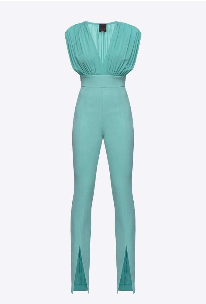 JUMPSUIT MIT SCHLITZEN