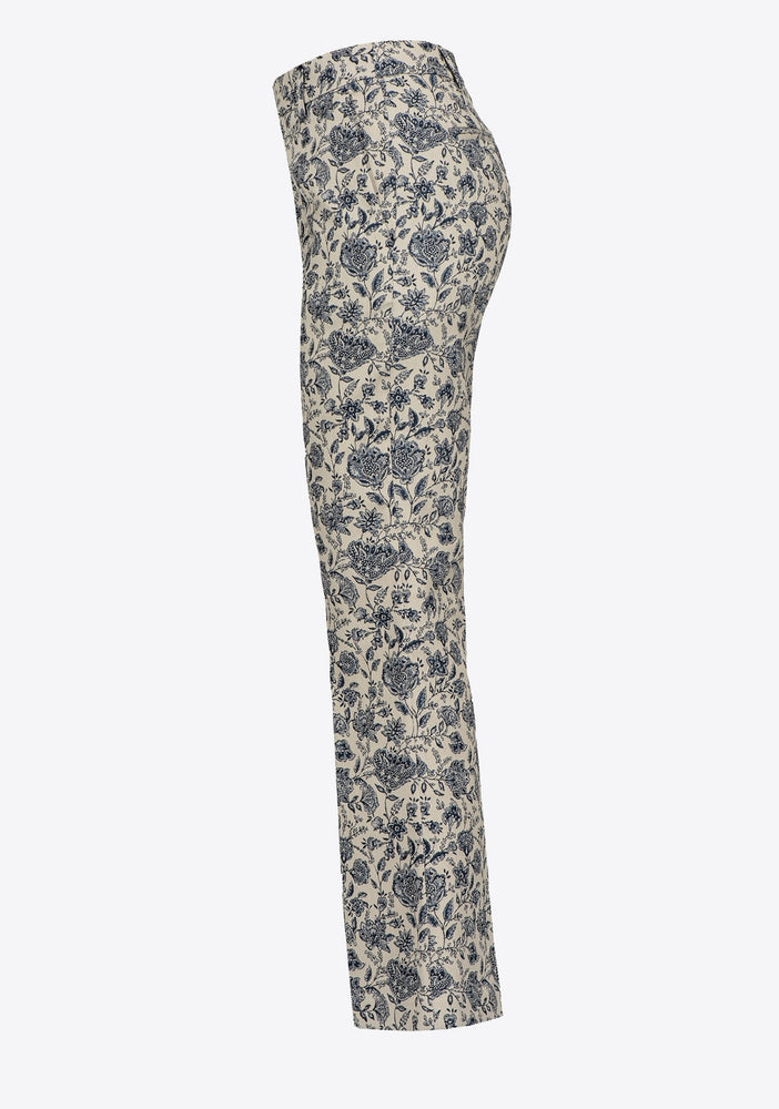 Geblümte Hose