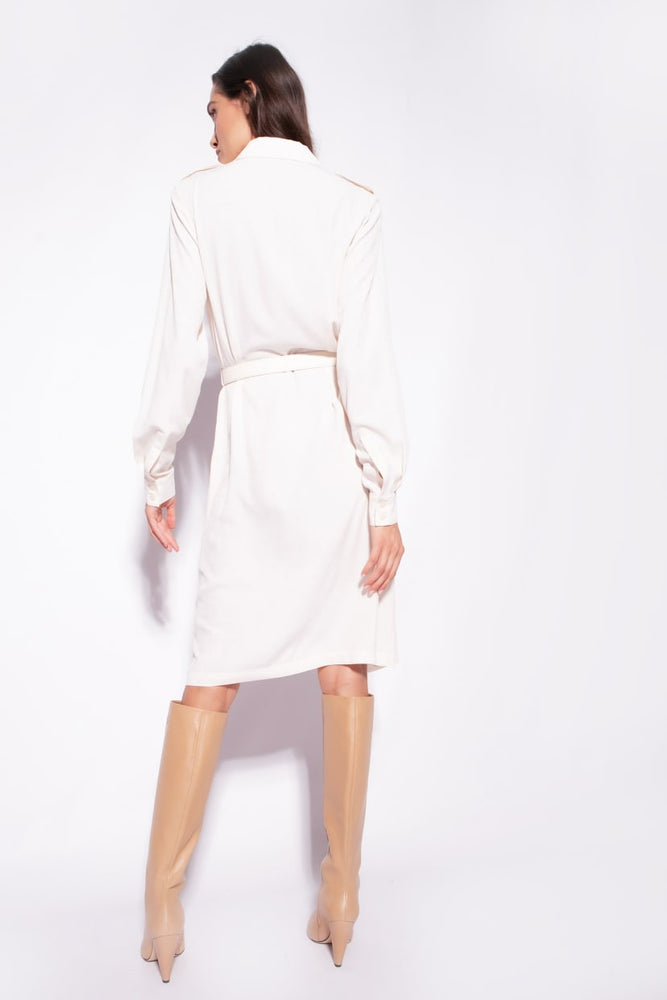 HEMDBLUSENKLEID JACQUARDLOGO