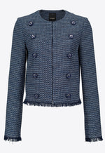 Boxy-Jacke aus Tweed