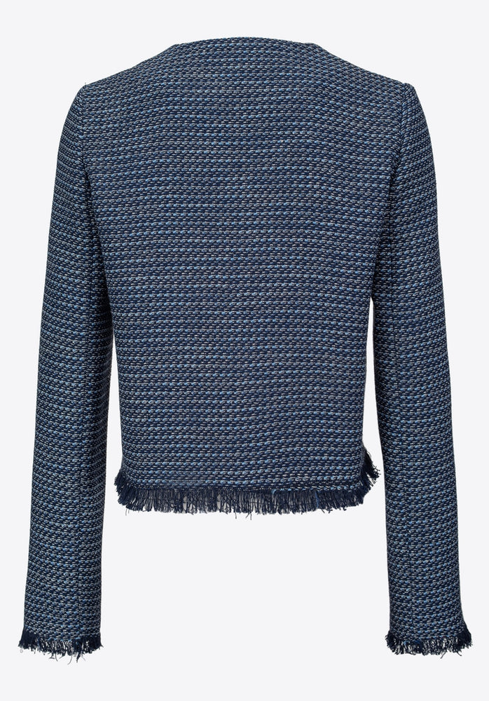 Boxy-Jacke aus Tweed